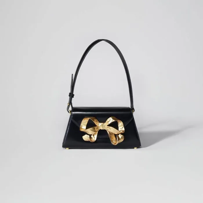 Handbags Woman SelfPortrait White Bow Mini Shoulder Bag Handbags Woman SelfPortrait White Bow Mini Shoulder Bag