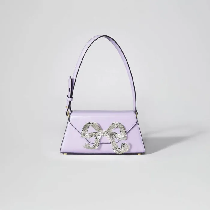 Handbags Woman SelfPortrait White Bow Mini Shoulder Bag Handbags Woman SelfPortrait White Bow Mini Shoulder Bag