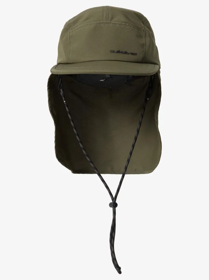 Hats Men Quiksilver Cooley Neck Protection Cap Thyme