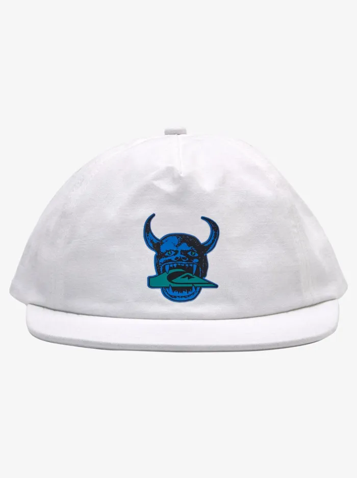 Hats Men Quiksilver Diablo Of Fortune Snapback Hat White Hats Men Quiksilver Diablo Of Fortune Snapback Hat White