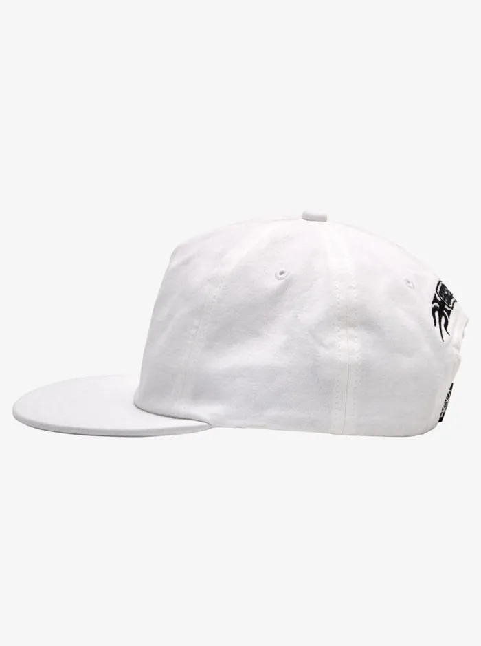 Hats Men Quiksilver Diablo Of Fortune Snapback Hat White Hats Men Quiksilver Diablo Of Fortune Snapback Hat White