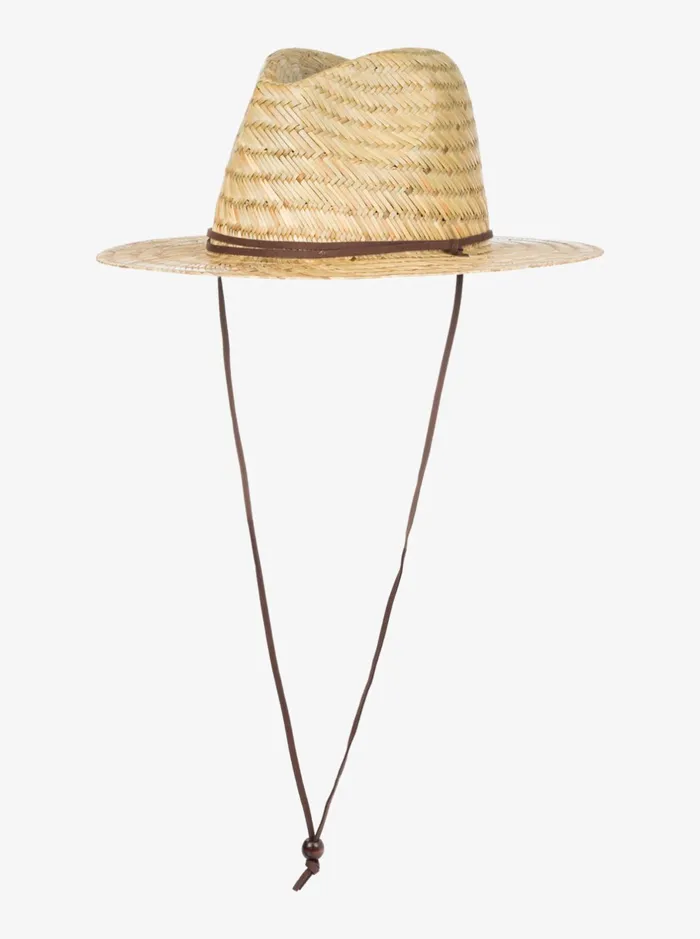 Hats Men Quiksilver Jettyside Straw Lifeguard Hat Natural
