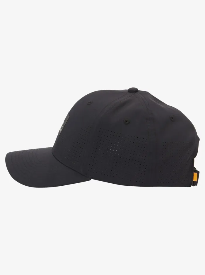 Hats Men Quiksilver Waterman Perf Turf Snapback Hat Black Hats Men Quiksilver Waterman Perf Turf Snapback Hat Black