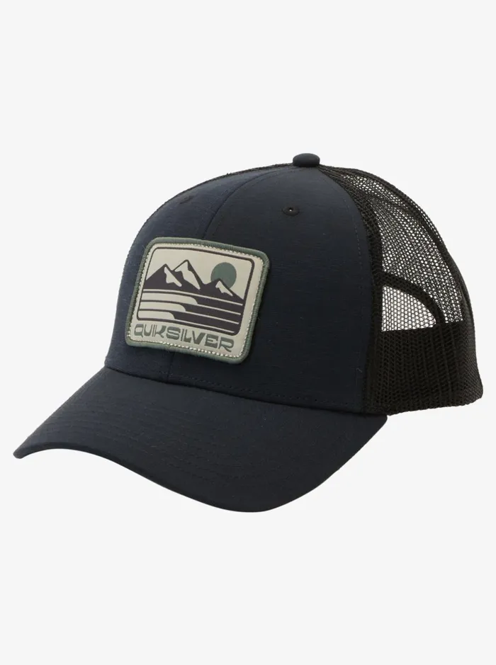 Hats Men Quiksilver Weekend Rights Trucker Hat Black