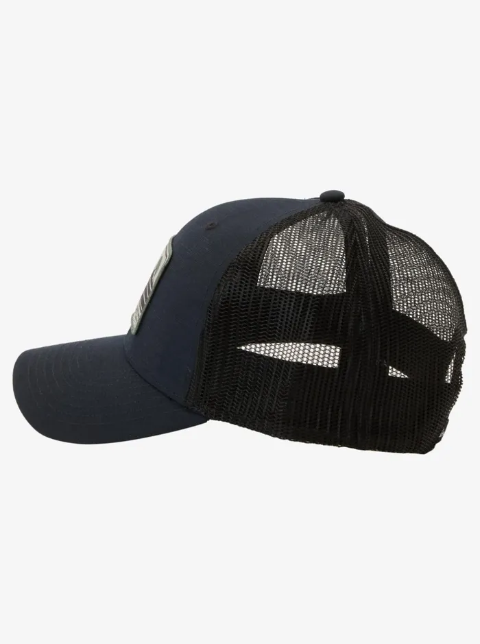 Hats Men Quiksilver Weekend Rights Trucker Hat Black Hats Men Quiksilver Weekend Rights Trucker Hat Black