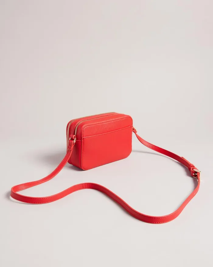 Heart Studded Small Camera Bag Red Women Ted Baker Bags Heart Studded Small Camera Bag Red Women Ted Baker Bags