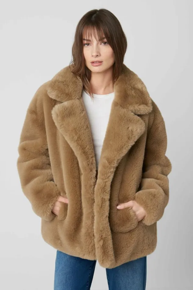 Iced Frappe Coat Women Blank NYC Jackets