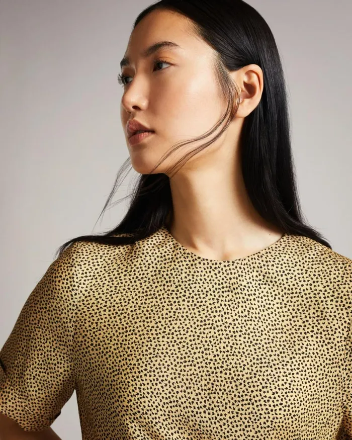 Integral Tie TShirt Black Women Ted Baker Tops and TShirts Integral Tie TShirt Black Women Ted Baker Tops and TShirts