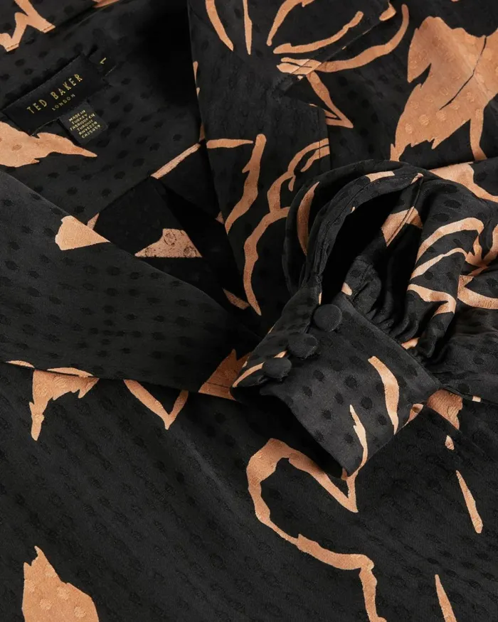 Integral Wrap Dress With Belt Detail Camel Women Ted Baker Dresses Integral Wrap Dress With Belt Detail Camel Women Ted Baker Dresses