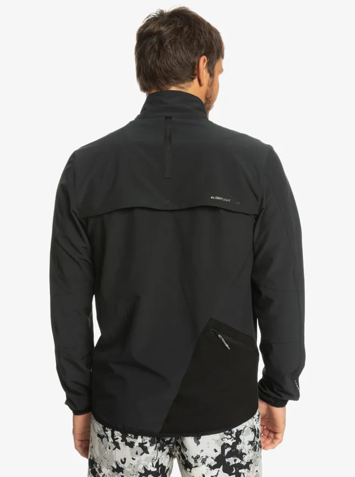 Jackets Men Quiksilver Cross Over Lightweight Jacket Black Jackets Men Quiksilver Cross Over Lightweight Jacket Black