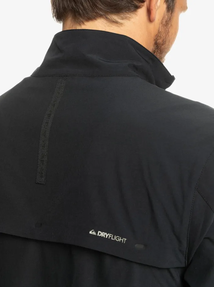 Jackets Men Quiksilver Cross Over Lightweight Jacket Black Jackets Men Quiksilver Cross Over Lightweight Jacket Black