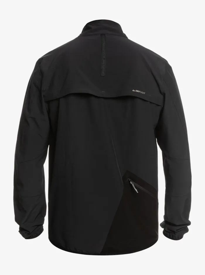 Jackets Men Quiksilver Cross Over Lightweight Jacket Black Jackets Men Quiksilver Cross Over Lightweight Jacket Black