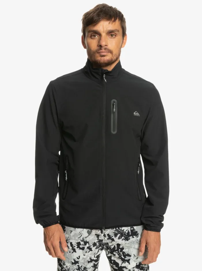 Jackets Men Quiksilver Cross Over Lightweight Jacket Black Jackets Men Quiksilver Cross Over Lightweight Jacket Black