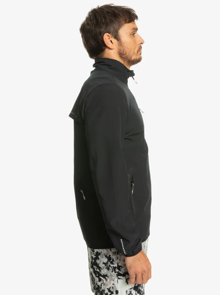 Jackets Men Quiksilver Cross Over Lightweight Jacket Black Jackets Men Quiksilver Cross Over Lightweight Jacket Black