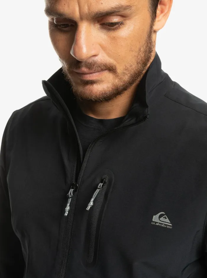 Jackets Men Quiksilver Cross Over Lightweight Jacket Black Jackets Men Quiksilver Cross Over Lightweight Jacket Black