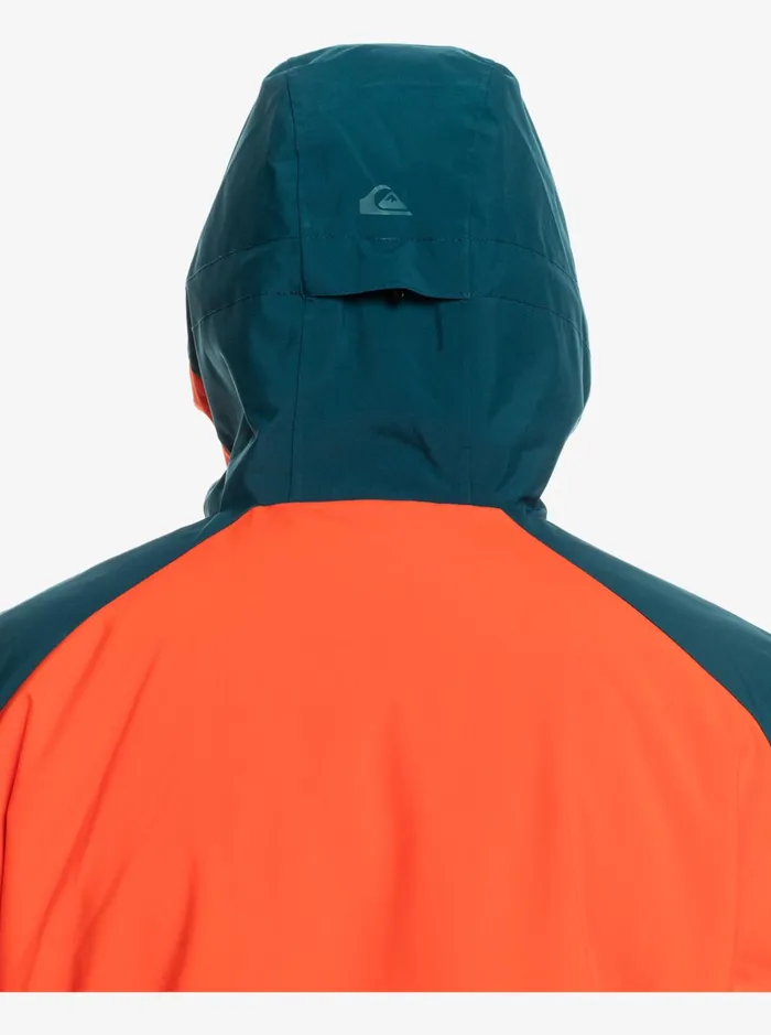 Jackets Men Quiksilver Mission Technical Snow Jacket Grenadine Jackets Men Quiksilver Mission Technical Snow Jacket Grenadine