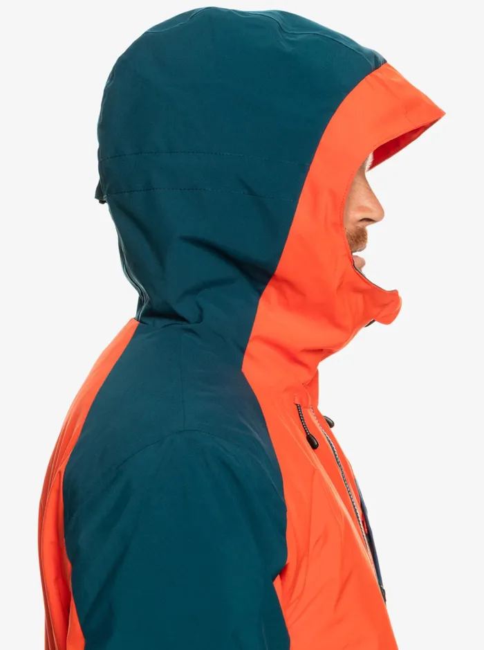 Jackets Men Quiksilver Mission Technical Snow Jacket Grenadine Jackets Men Quiksilver Mission Technical Snow Jacket Grenadine