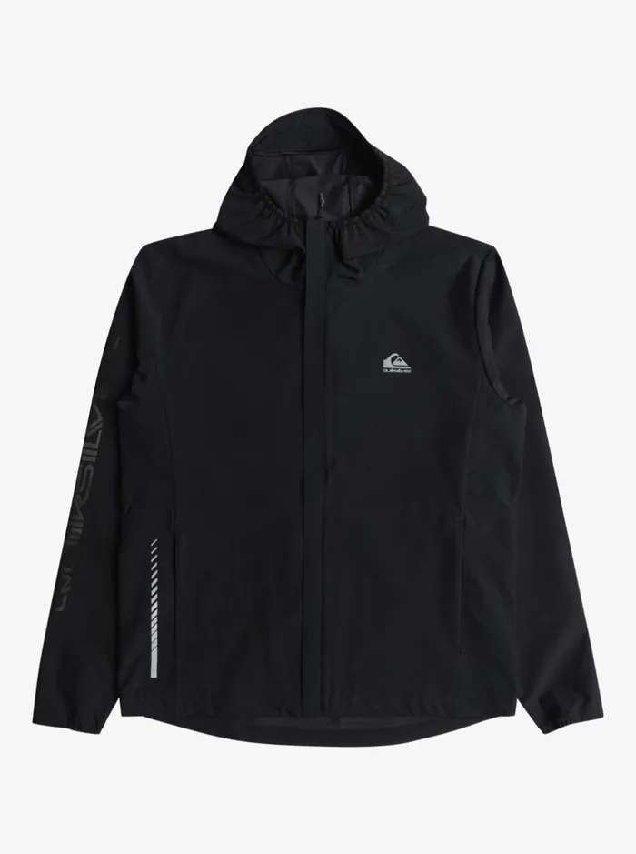 Jackets Men Quiksilver Quik Mile Technical Training Jacket True Black