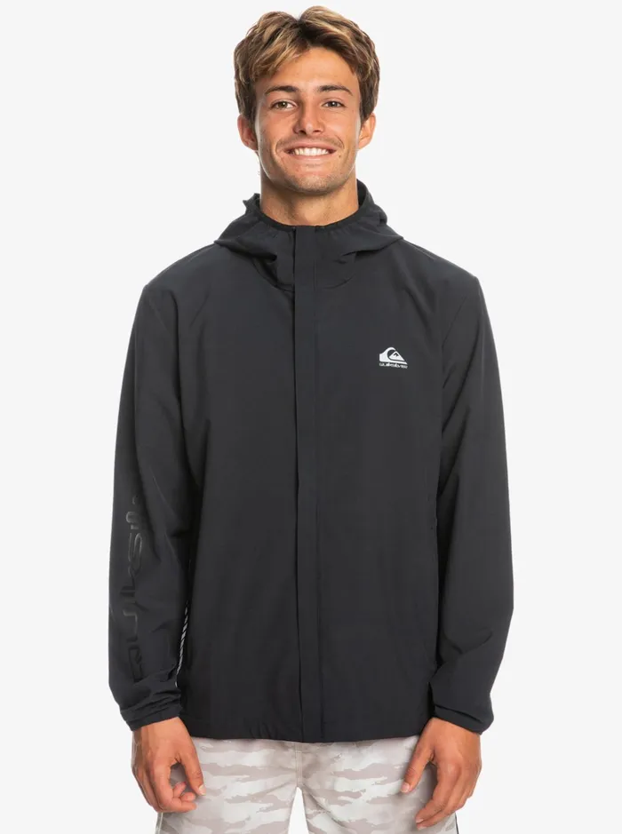Jackets Men Quiksilver Quik Mile Technical Training Jacket True Black