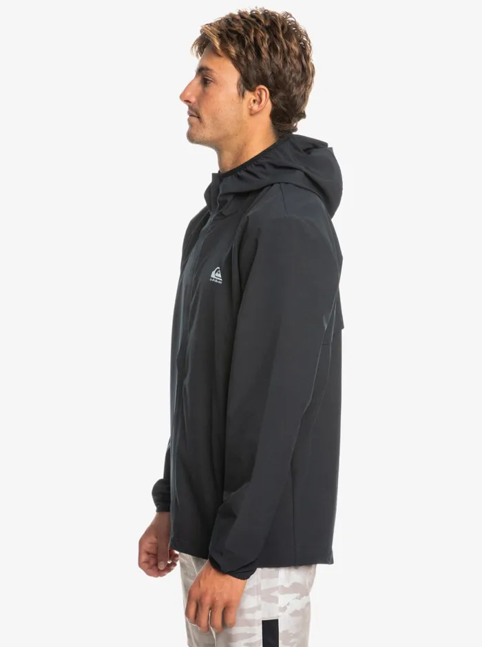 Jackets Men Quiksilver Quik Mile Technical Training Jacket True Black