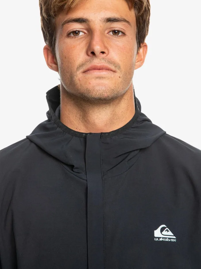 Jackets Men Quiksilver Quik Mile Technical Training Jacket True Black