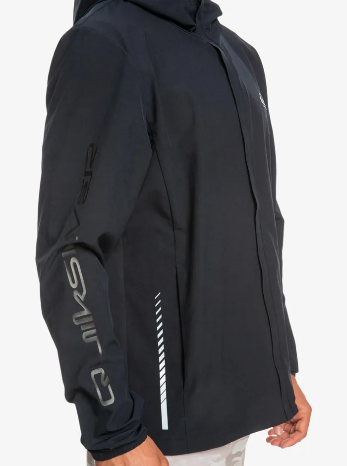 Jackets Men Quiksilver Quik Mile Technical Training Jacket True Black