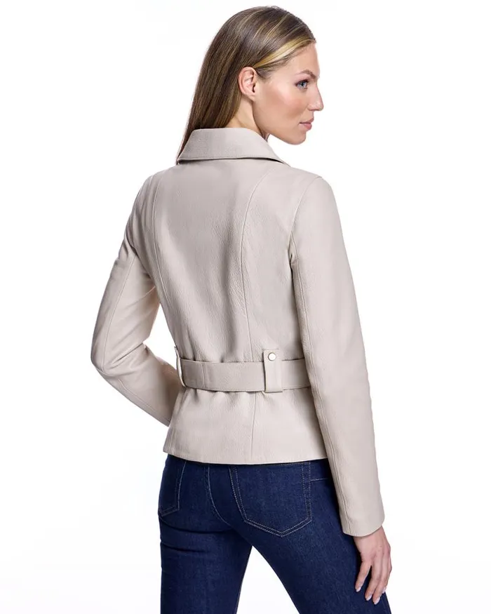 Jackets Women039s Maximilian Belted Leather Jacket