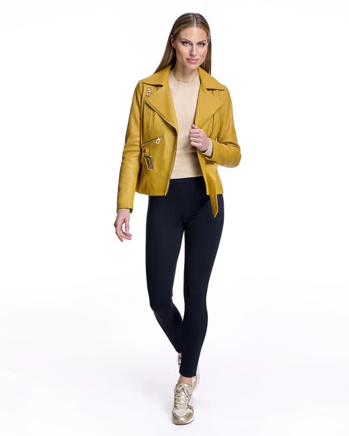 Jackets Women039s Maximilian Belted Leather Jacket