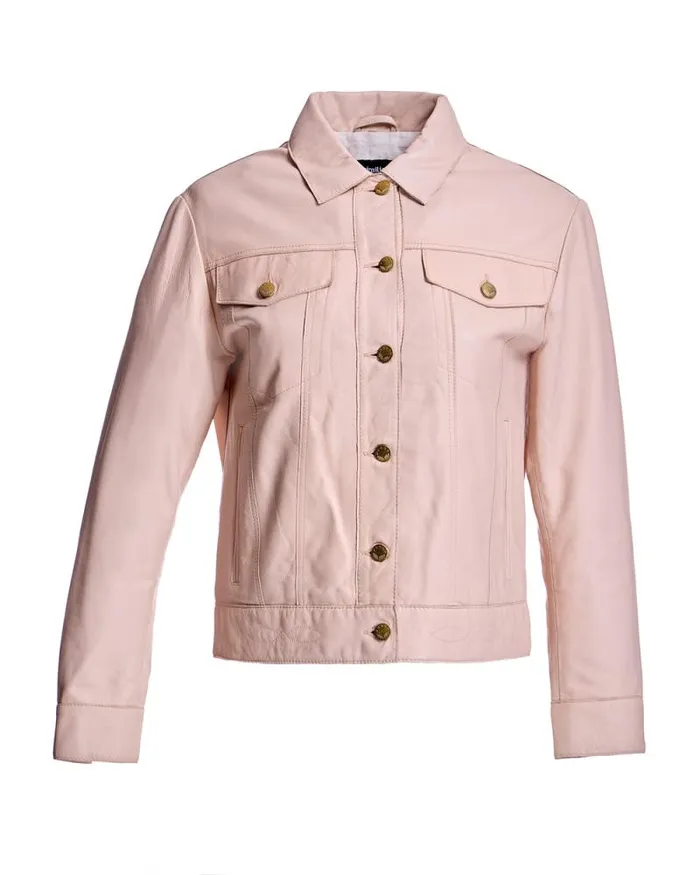 Jackets Women039s Maximilian Button Down Leather Jacket