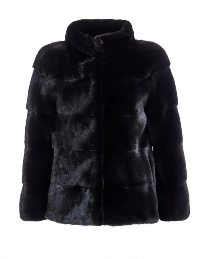 Jackets Women039s Maximilian Horizontal Mink Jacket