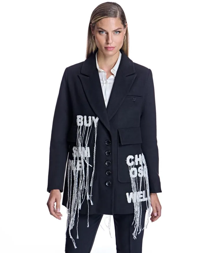 Jackets Women039s Maximilian Woolblend Fashion Blazer