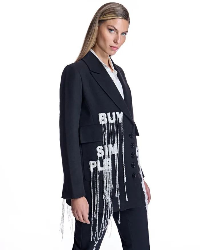 Jackets Women039s Maximilian Woolblend Fashion Blazer