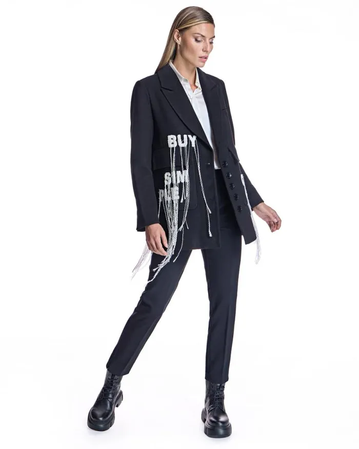 Jackets Women039s Maximilian Woolblend Fashion Blazer
