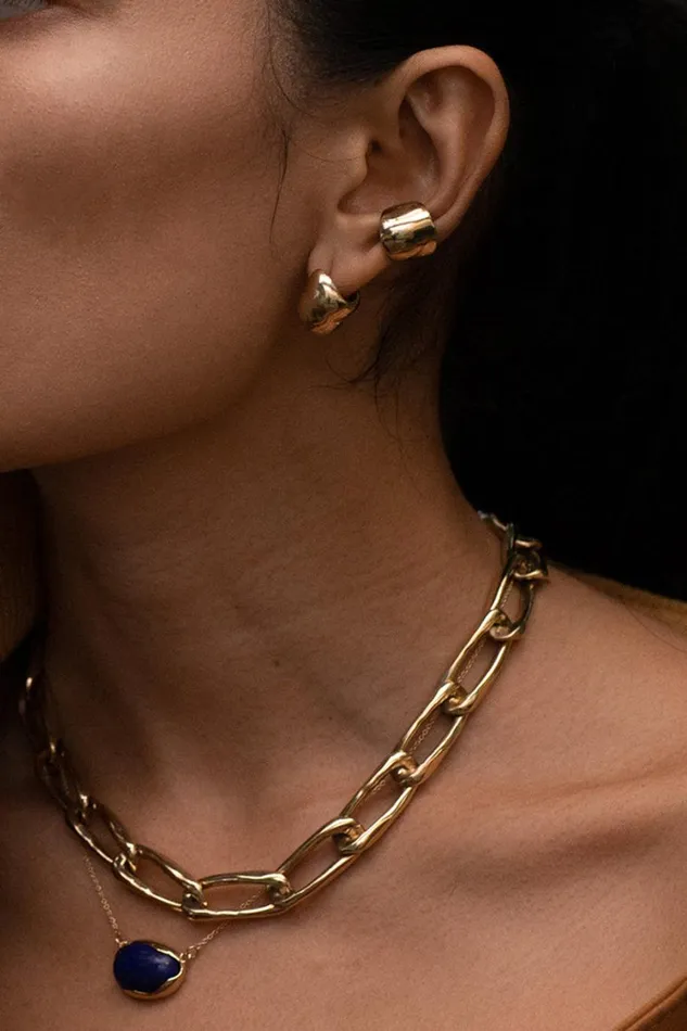 Jewellery Women Lee Mathews Faris Chub Hoops