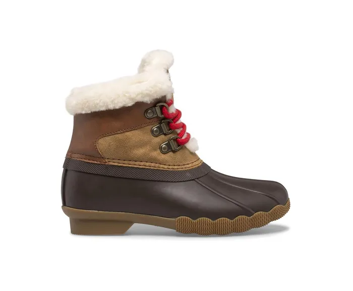 Kids Alpine Saltwater Duck Boot Tan Sperry Boots