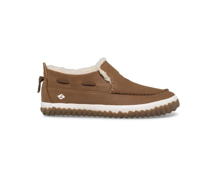 Kids MocSider Slip On Tan Sperry Boots