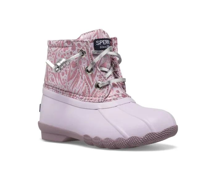 Kids Saltwater Junior Duck Boot Elderberry Sperry Boots Kids Saltwater Junior Duck Boot Elderberry Sperry Boots