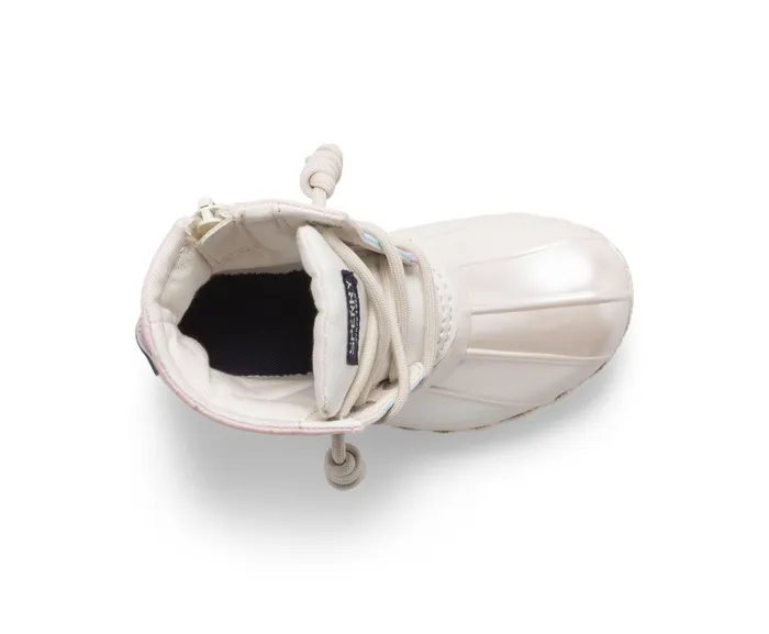 Kids Saltwater Junior Duck Boot Pastel Multi Sperry Boots Kids Saltwater Junior Duck Boot Pastel Multi Sperry Boots