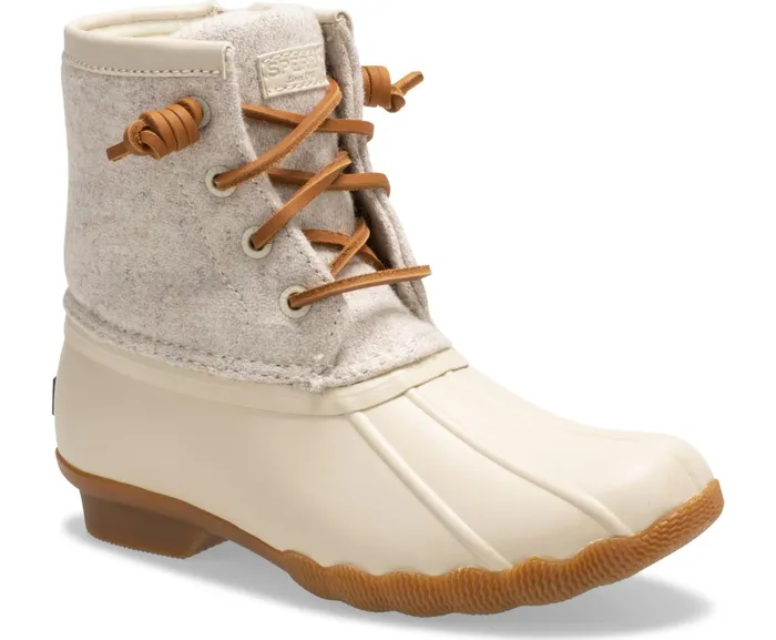 Kids Saltwater Wool Duck Boot Oat Sperry Boots Kids Saltwater Wool Duck Boot Oat Sperry Boots