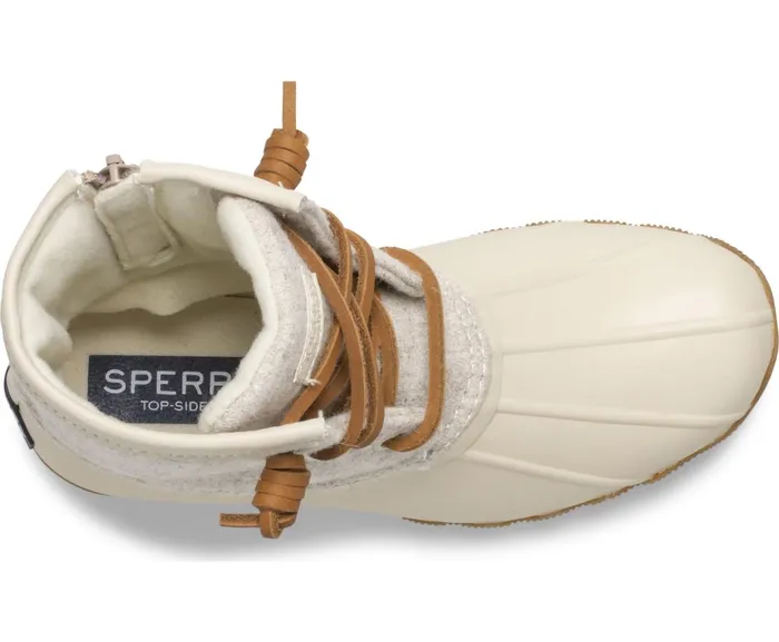 Kids Saltwater Wool Duck Boot Oat Sperry Boots Kids Saltwater Wool Duck Boot Oat Sperry Boots