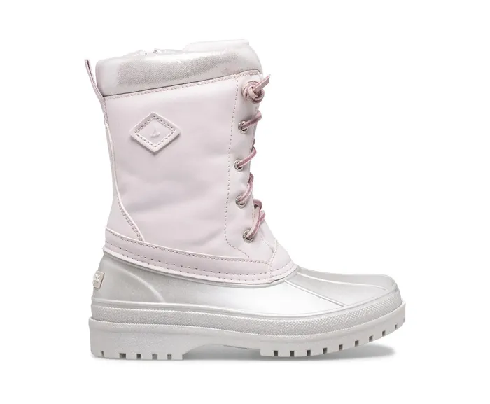 Kids Trailboard Boot BlushSilver Sperry Boots