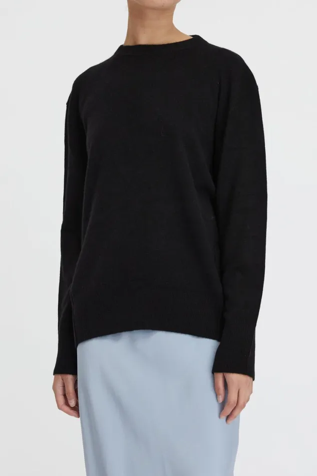 Knitwear And Sweaters Women Lee Mathews Cashmere Crewneck Knitwear And Sweaters Women Lee Mathews Cashmere Crewneck