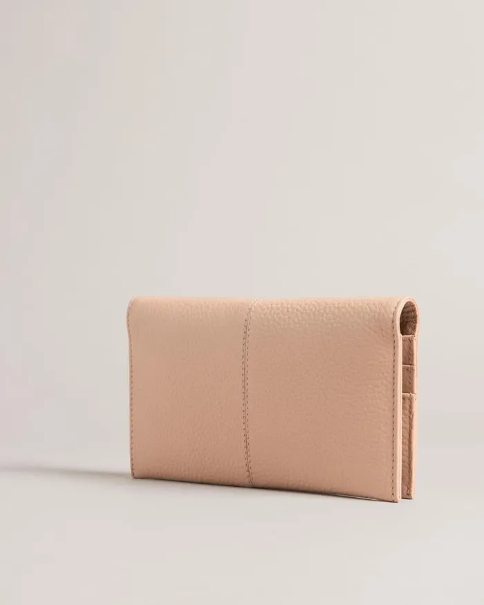 Leather Clutch Taupe Women Ted Baker Clutch Bags