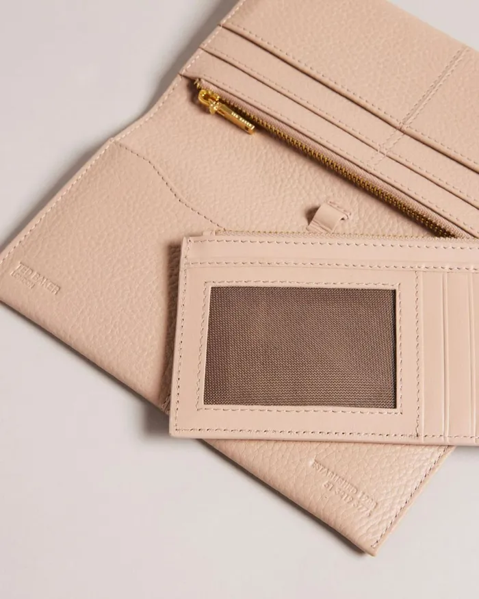 Leather Clutch Taupe Women Ted Baker Clutch Bags