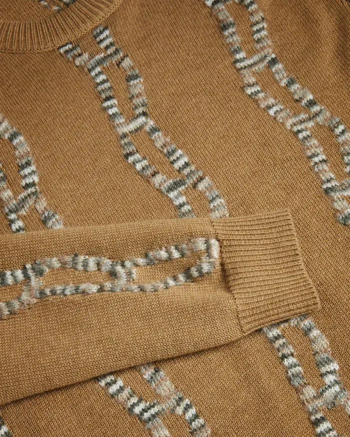 Long Sleeve Cable Knit Jumper Camel Men Ted Baker Clothing Long Sleeve Cable Knit Jumper Camel Men Ted Baker Clothing