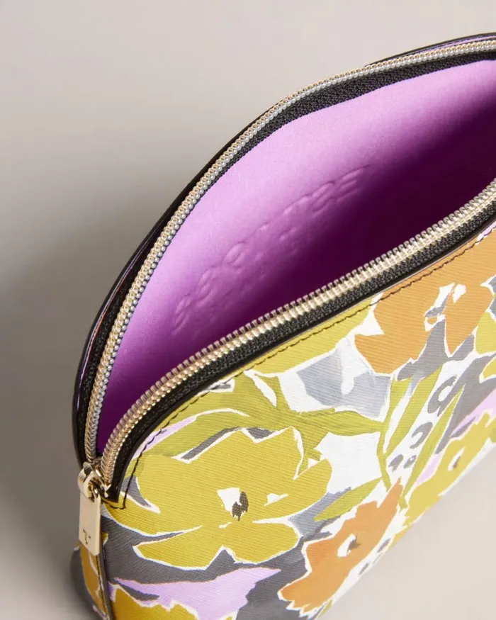 Magnolia Print Makeup Bag Pink Women Ted Baker Wash and Makeup Bags