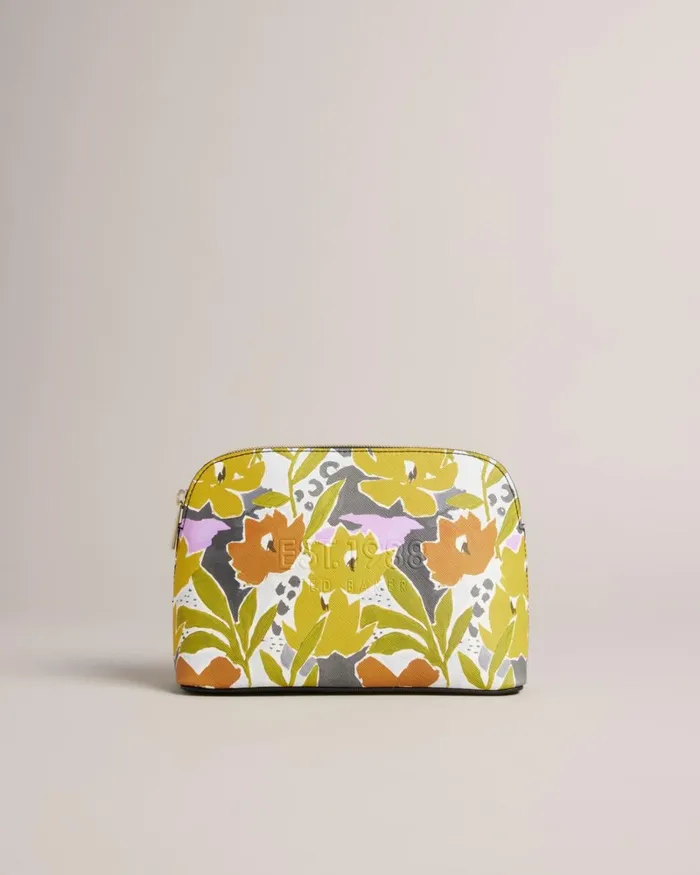 Magnolia Print Makeup Bag Pink Women Ted Baker Wash and Makeup Bags