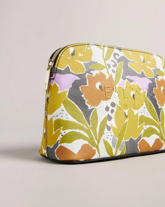 Magnolia Print Makeup Bag Pink Women Ted Baker Wash and Makeup Bags