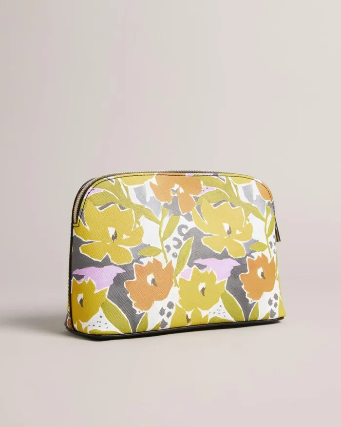 Magnolia Print Makeup Bag Pink Women Ted Baker Wash and Makeup Bags