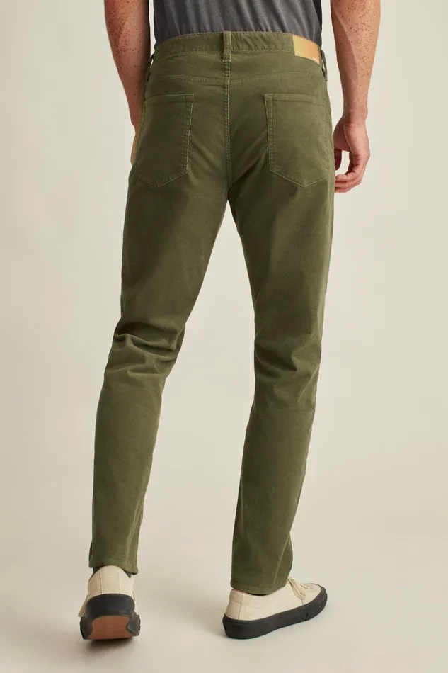 Men 5Pocket Pants Bonobos Corduroy 5Pocket Pants Beetle Green